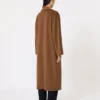 101801 icon coat, tobacco