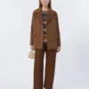Alpaca and wool sweater, beige