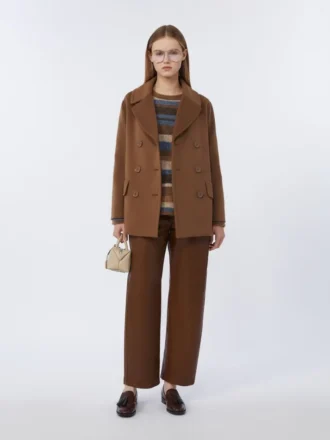 Alpaca and wool sweater, beige