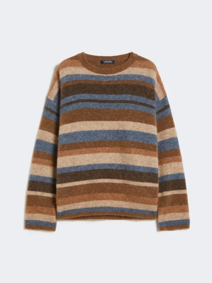Alpaca and wool sweater, beige
