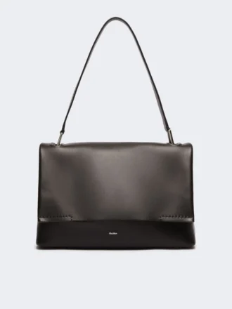 Archetipo leather handbag, black