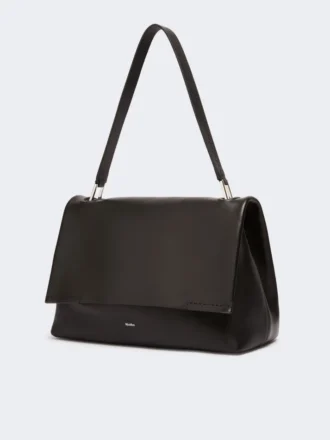 Archetipo leather handbag, black