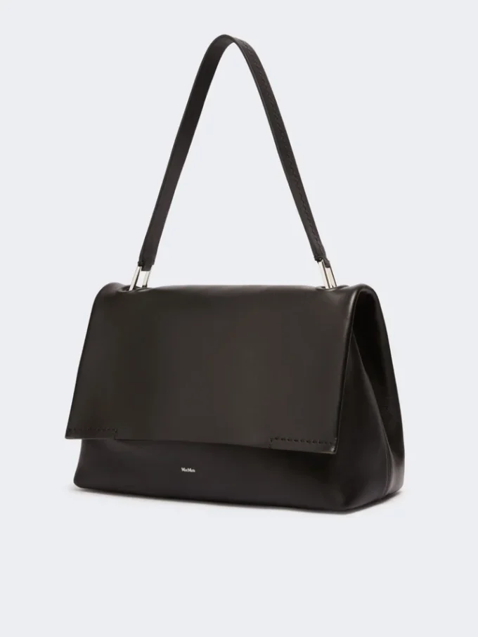 Archetipo leather handbag, black Archetipo leather handbag, black