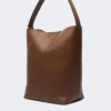 – archetipo medium leather bag, brown – archetipo medium leather bag, brown