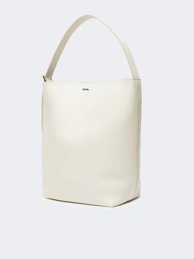 – archetipo medium leather bag, white – archetipo medium leather bag, white