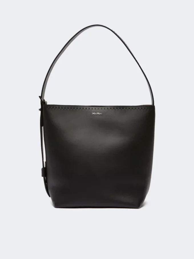Archetipo small leather bag, black Archetipo small leather bag, black