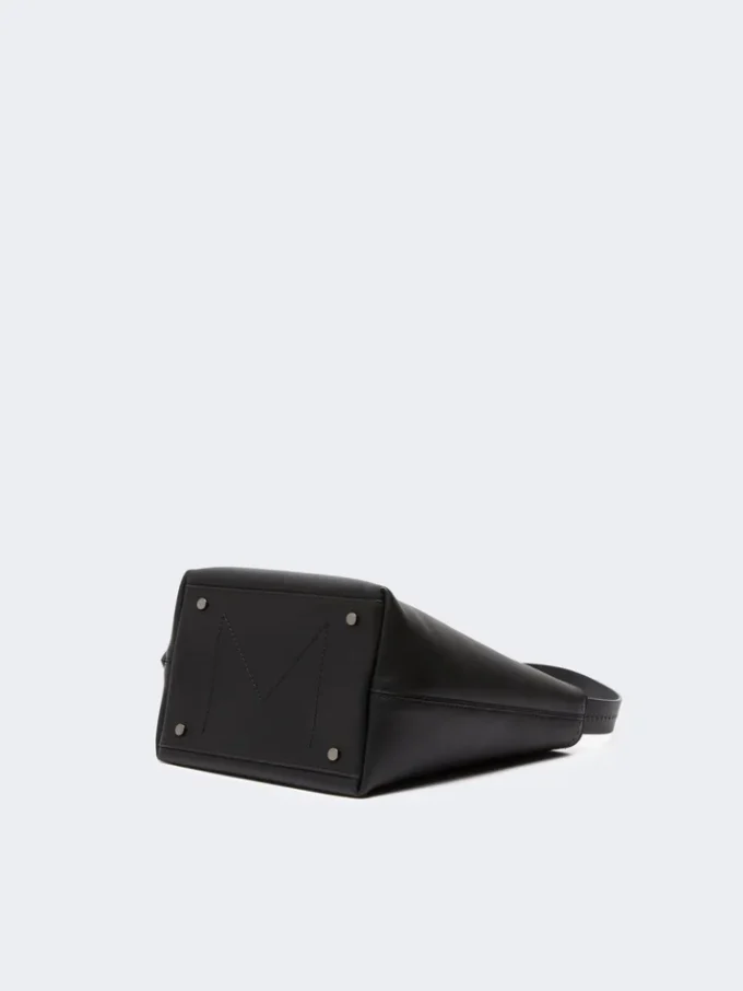 Archetipo small leather bag, black Archetipo small leather bag, black