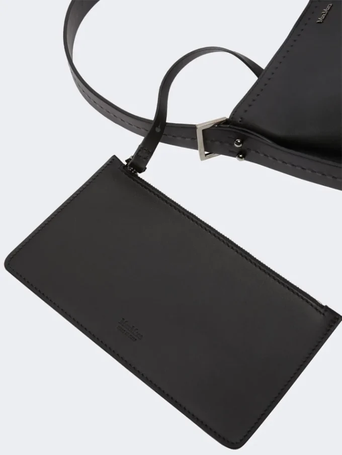 Archetipo small leather bag, black Archetipo small leather bag, black