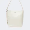 Archetipo small leather bag, white Archetipo small leather bag, white