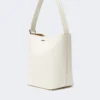 Archetipo small leather bag, white Archetipo small leather bag, white