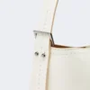 Archetipo small leather bag, white Archetipo small leather bag, white