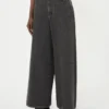 Authentic cotton denim jeans, black