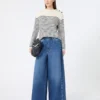 Authentic cotton denim jeans, navy