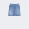 Authentic denim mini skirt, navy Authentic denim mini skirt, navy