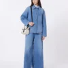 Authentic denim shacket, navy Authentic denim shacket, navy