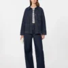 Authentic denim shacket, navy Authentic denim shacket, navy