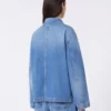 Authentic denim shacket, navy Authentic denim shacket, navy
