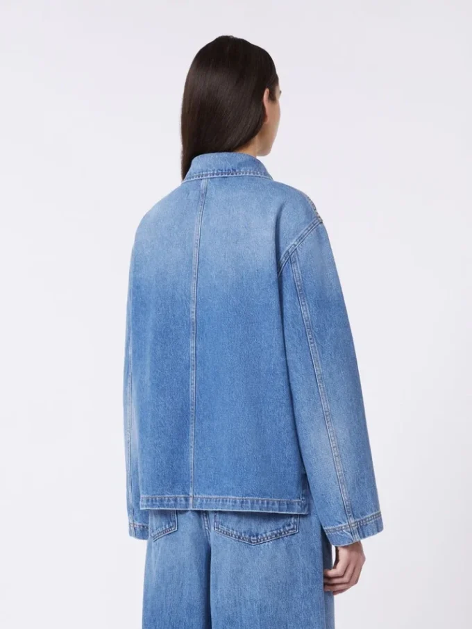 Authentic denim shacket, navy Authentic denim shacket, navy