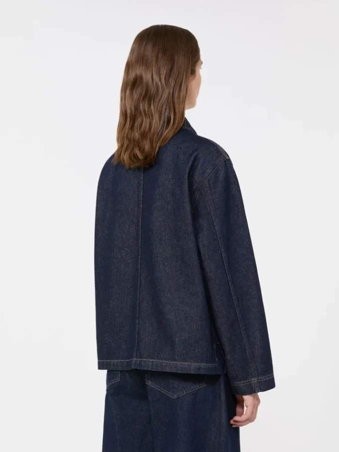 Authentic denim shacket, navy Authentic denim shacket, navy