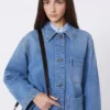 Authentic denim shacket, navy Authentic denim shacket, navy