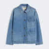 Authentic denim shacket, navy Authentic denim shacket, navy