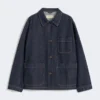 Authentic denim shacket, navy Authentic denim shacket, navy
