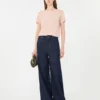 Basic cotton jersey t-shirt, pink