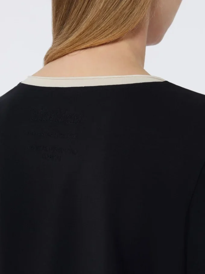 Basic jersey t-shirt, black