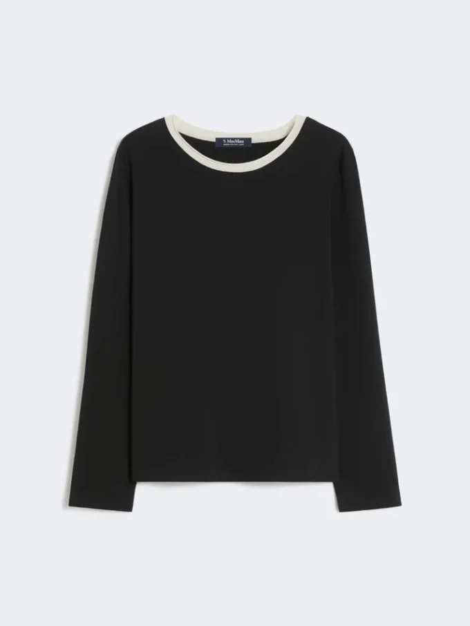 Basic jersey t-shirt, black