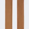 Belt in pure wool fabric, camel