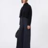 Compact jersey trousers, ultramarine