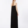 Cady bustier dress, black Cady bustier dress, black