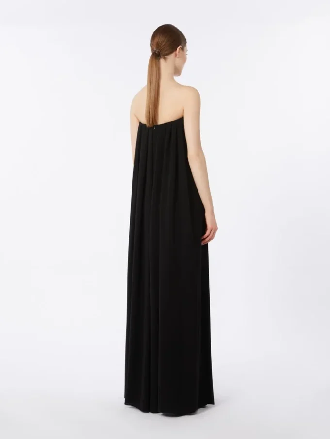 Cady bustier dress, black Cady bustier dress, black