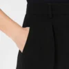 Cady carrot trousers, black Cady carrot trousers, black