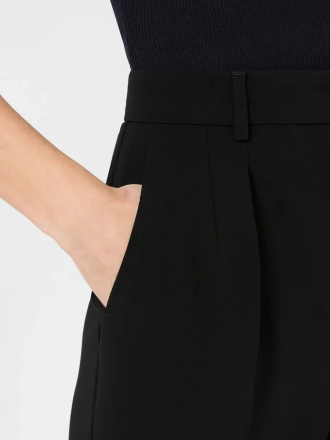 Cady carrot trousers, black Cady carrot trousers, black