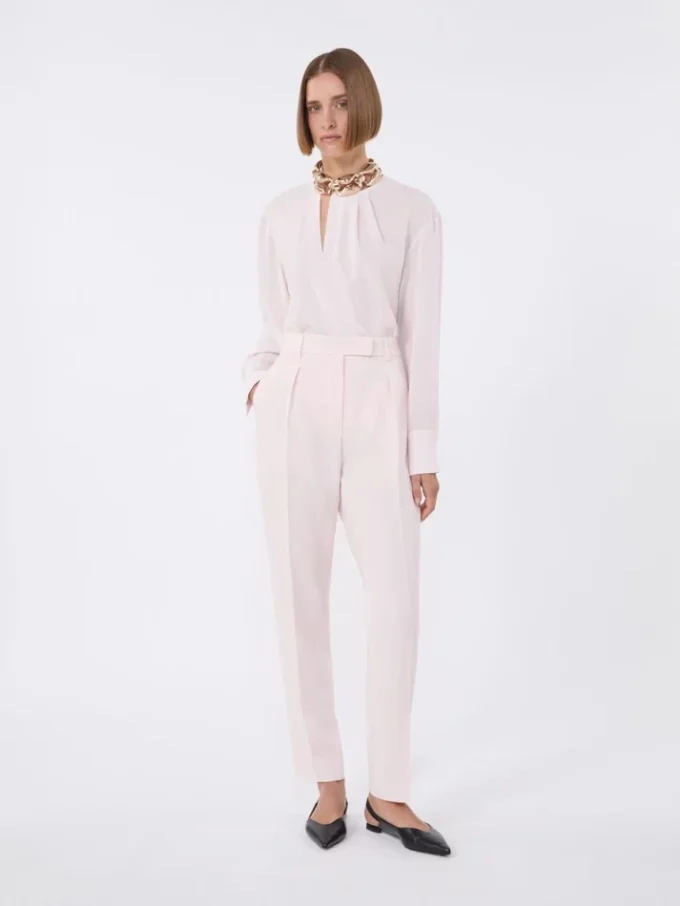 Cady carrot trousers, pink Cady carrot trousers, pink