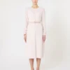 Cady flared dress, pink Cady flared dress, pink