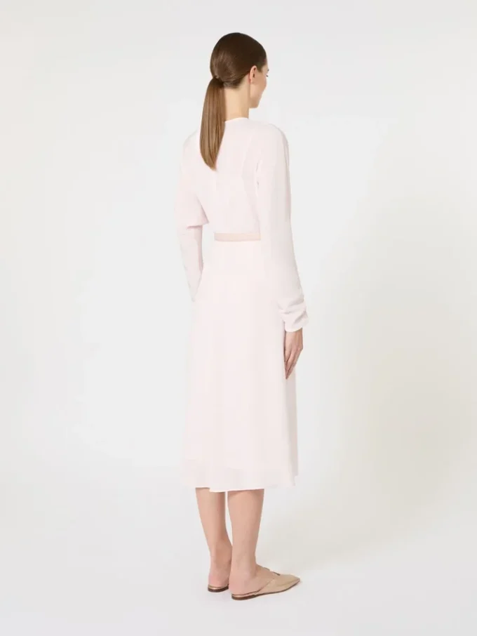 Cady flared dress, pink Cady flared dress, pink