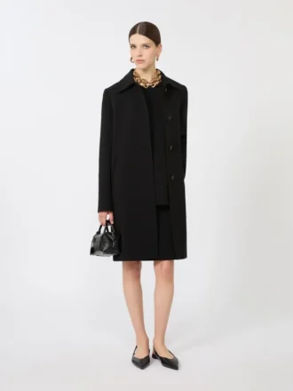 Cady midi coat, black