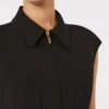 Cady midi dress, black Cady midi dress, black