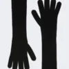 Cashmere gloves, black Cashmere gloves, black
