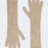 Cashmere gloves, make up lumiere