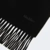 Cashmere logo stole, black