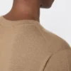 Cashmere yarn sweater, hazelnut brown