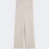 Cashmere yarn trousers, beige Cashmere yarn trousers, beige