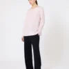 Cashmere yarn trousers, ultramarine Cashmere yarn trousers, ultramarine