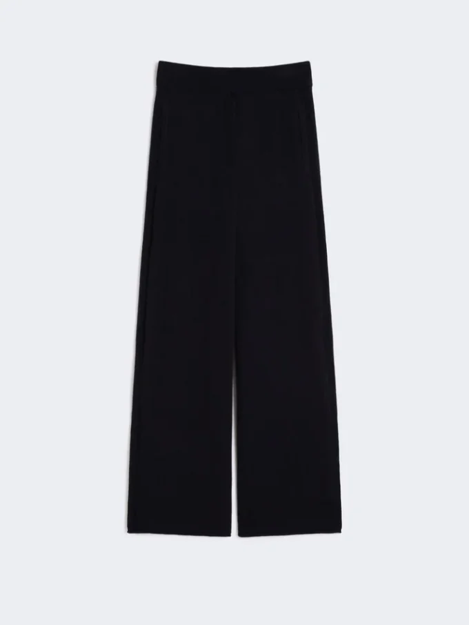 Cashmere yarn trousers, ultramarine Cashmere yarn trousers, ultramarine
