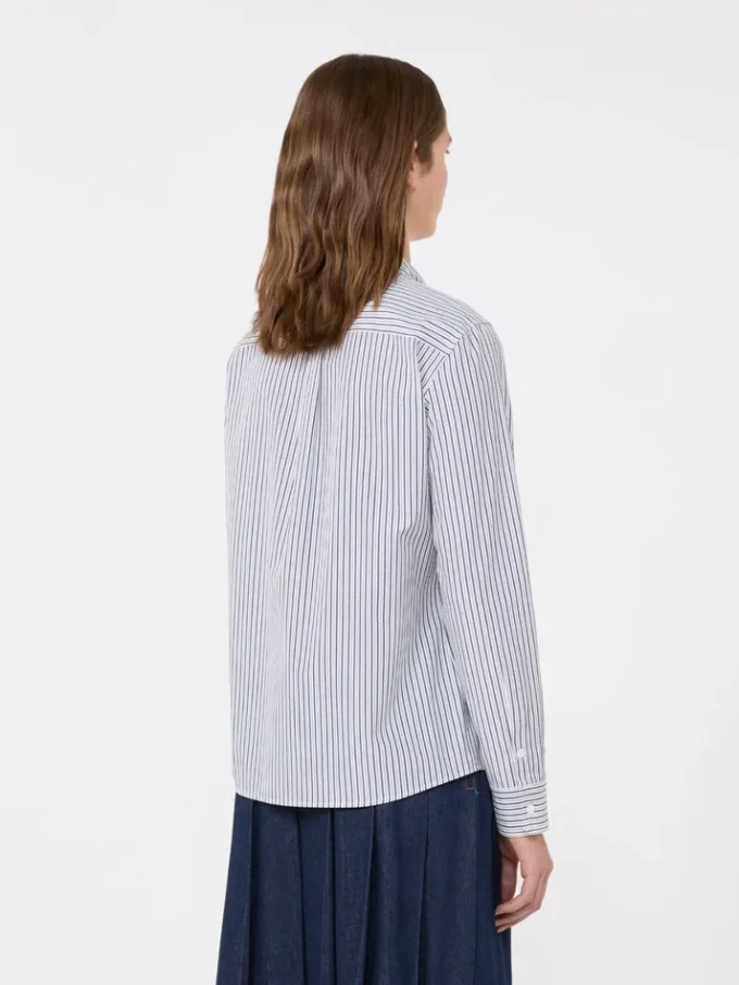 Classic cotton shirt, navy