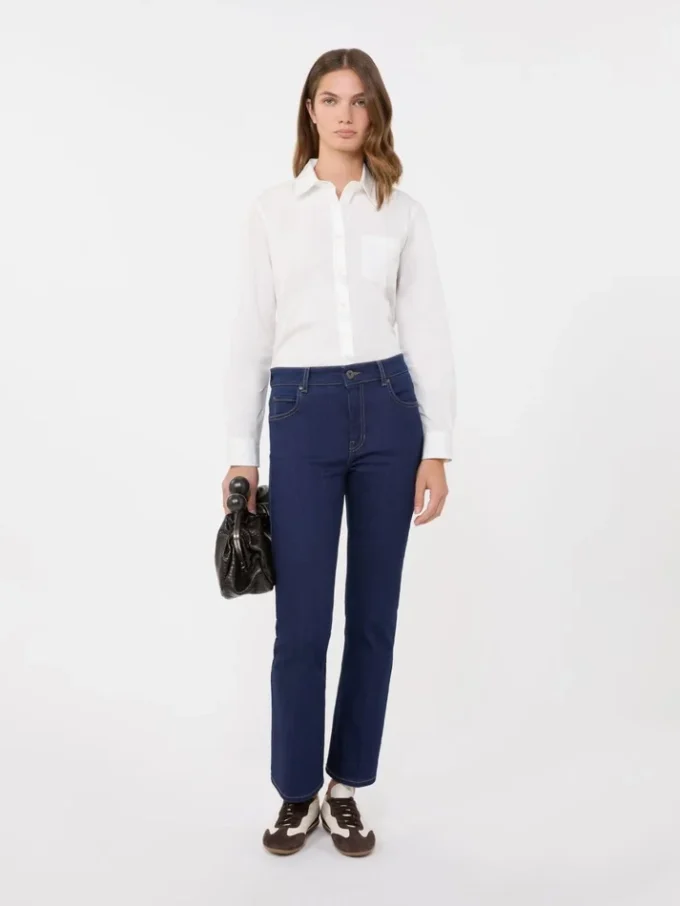 Classic cotton shirt, optical white