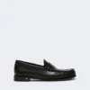 Classic leather moccasins, black Classic leather moccasins, black